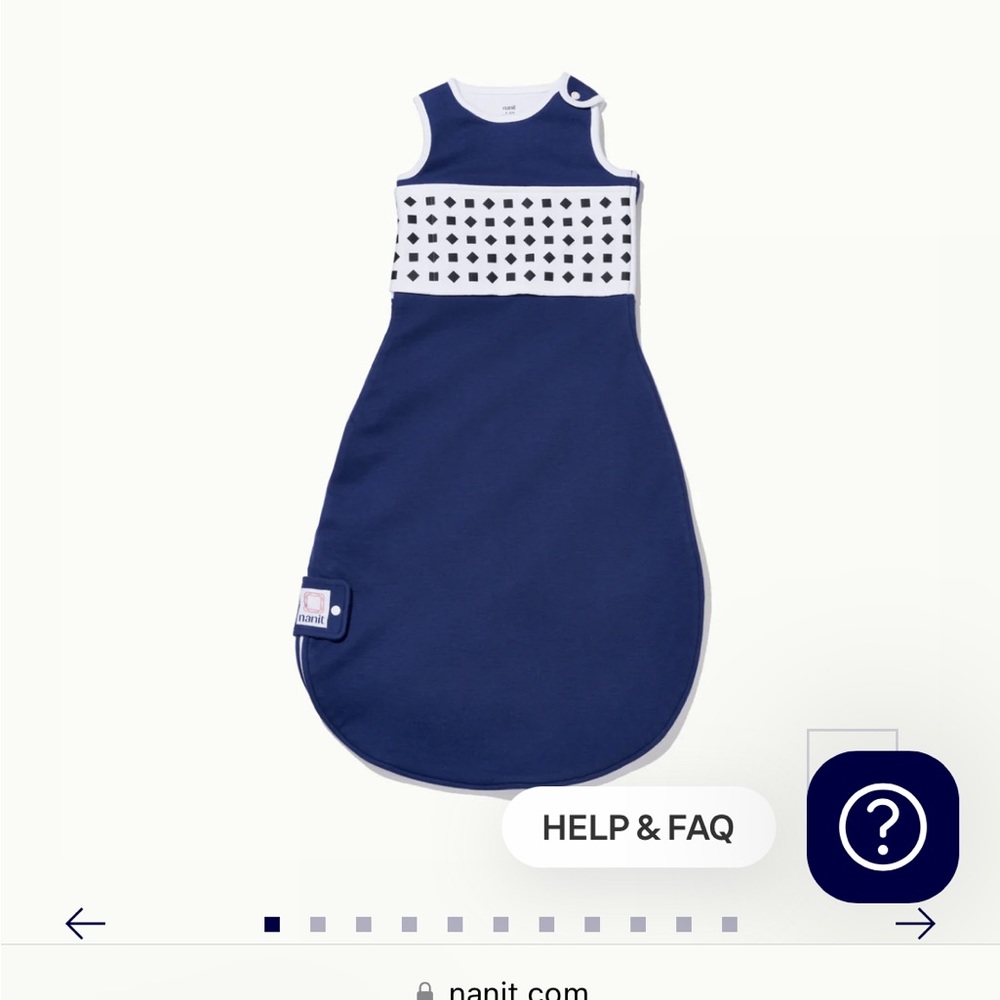 Brand new Nanit sleeping bag size 12-24m 0.5 tog